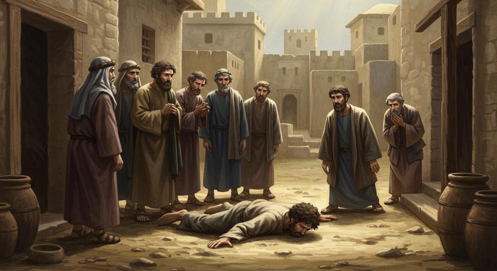 아나니아와 삽비라의 거짓말과 심판 (사도행전 5장)