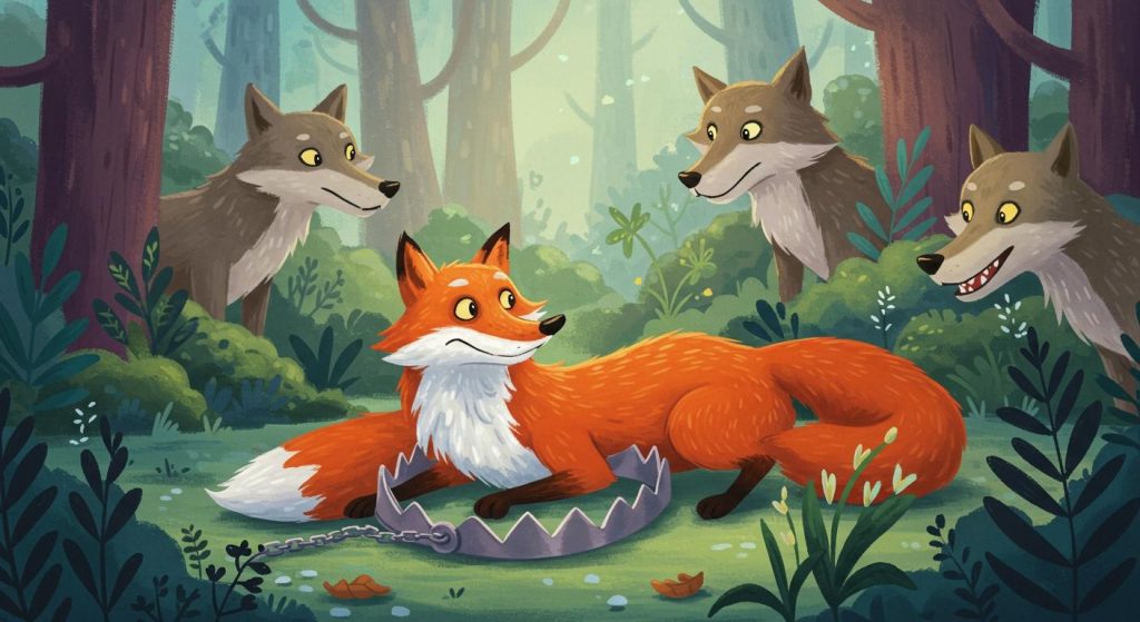 늑대와 여우의 속임수 – 남을 속이려다 스스로 당할 수 있다