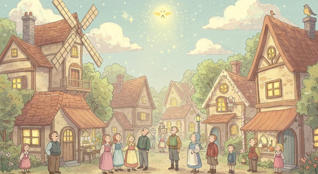 하늘에서 들려온 목소리 – 기적을 체험한 마을