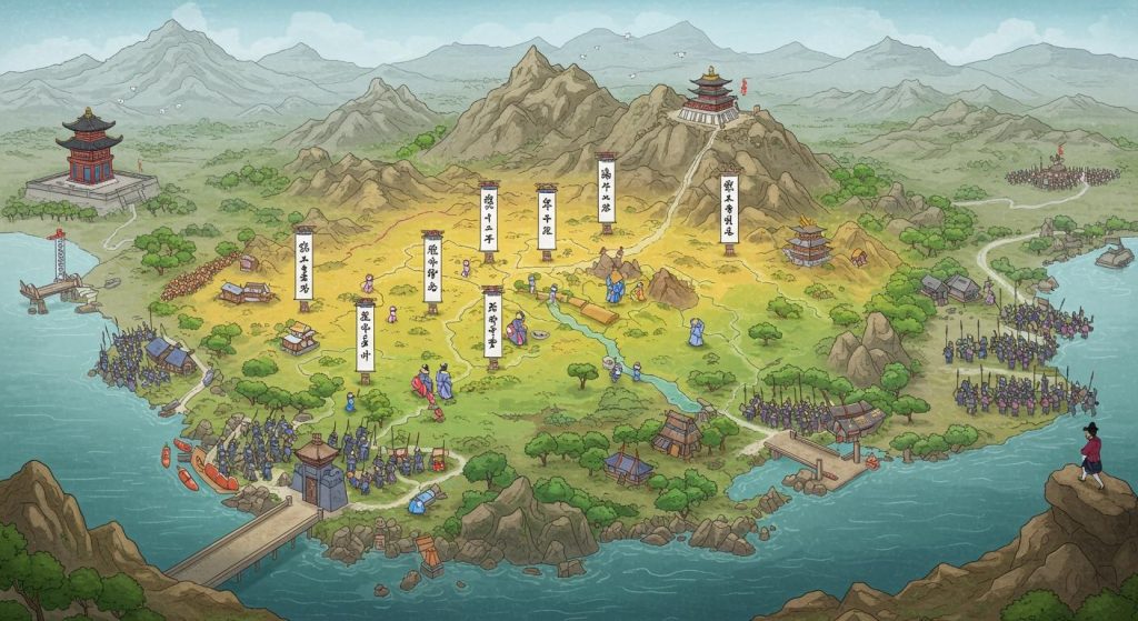 신라의 9주 5소경 제도 – 신라의 행정구역 개편