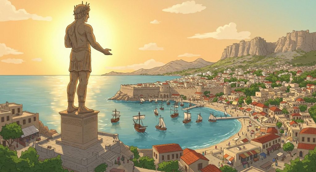 로도스의 거상과 태양의 신