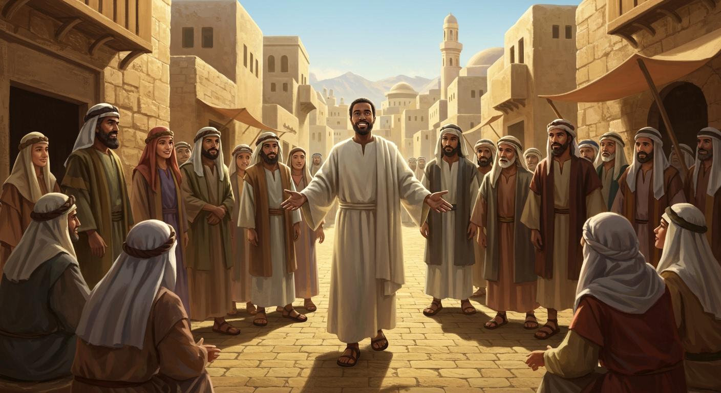 빌립이 사마리아에서 복음을 전하다 (사도행전 8장)