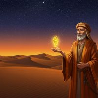 사막에서 만난 신비한 상인 – 삶을 바꾸는 거래