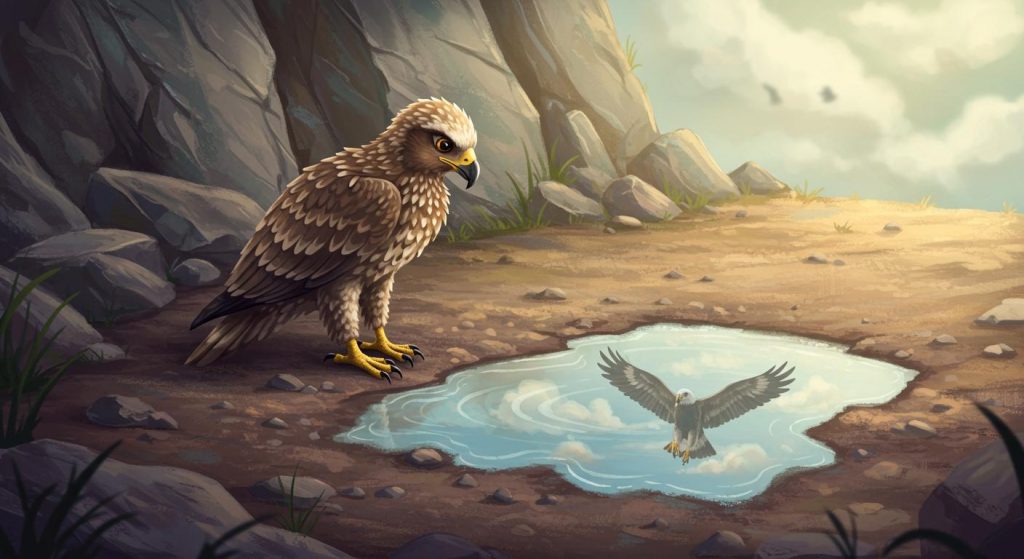 바위 위의 새끼 독수리 – 자기가 누구인지 아는 것이 중요하다