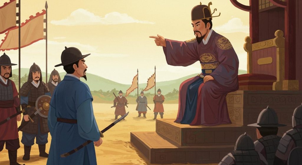 유리왕과 대소왕의 갈등 – 부여 왕 대소가 유리왕을 위협한 사건