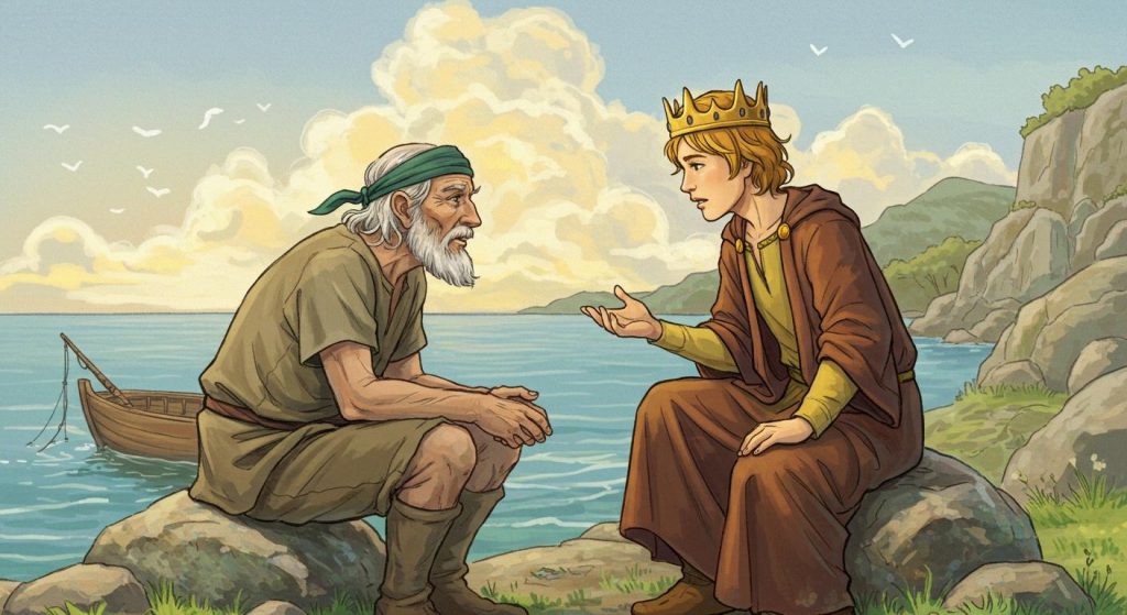 늙은 어부와 젊은 왕 – 인생 경험의 가치