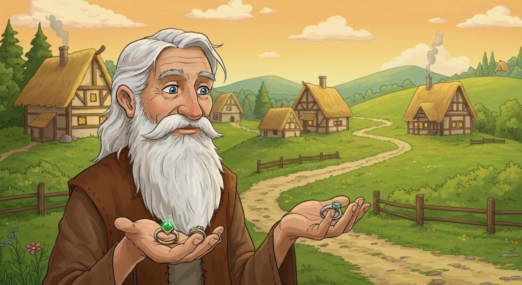 두 개의 반지 – 진정한 가치는 어디에?