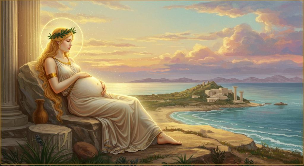 아폴론과 아르테미스 쌍둥이의 탄생