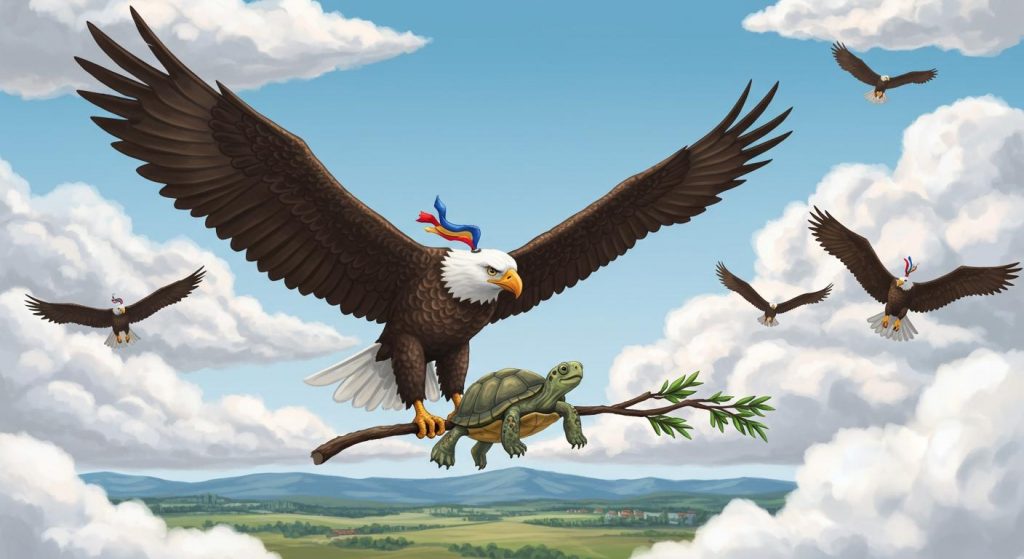 독수리와 거북이 – 교만이 화를 부른다