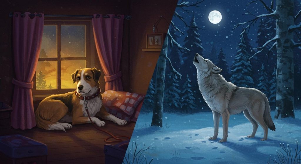 개와 늑대 – 자유와 안락함의 가치