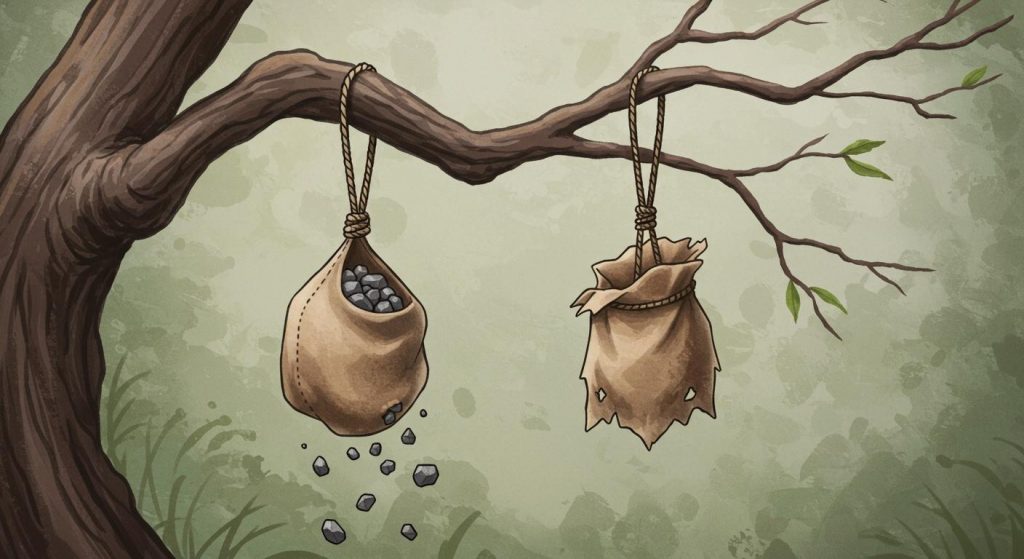 두 개의 주머니 – 자기 결점부터 돌아보자