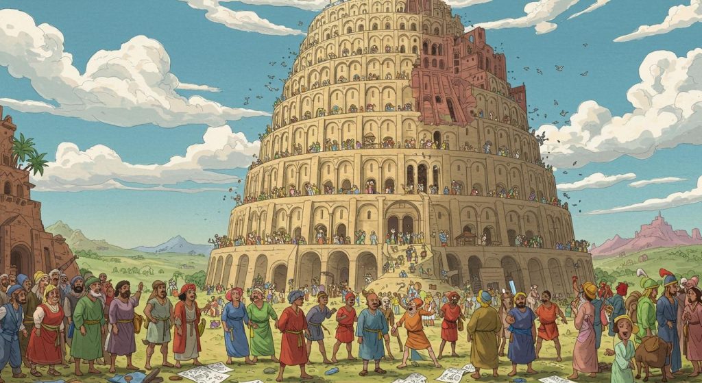 바벨탑과 언어의 혼란 (창세기 11장)