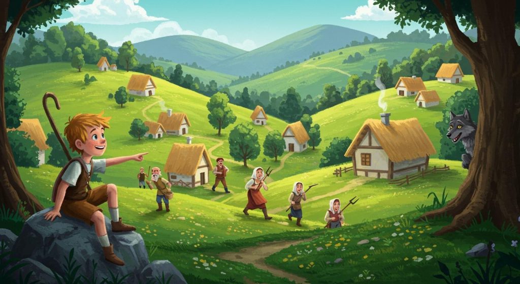 늑대와 양치기 – 거짓말은 신뢰를 잃게 한다