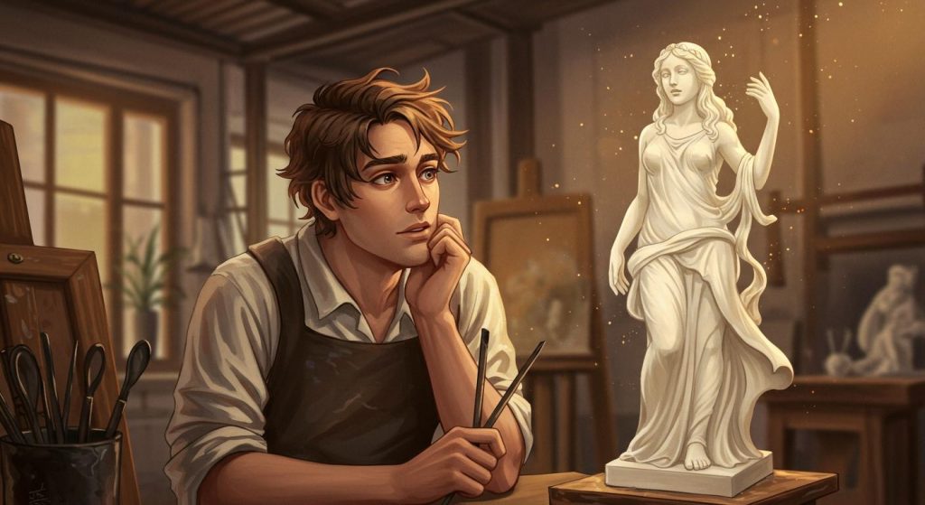 피그말리온과 갈라테이아 – 조각상과 사랑에 빠진 조각가