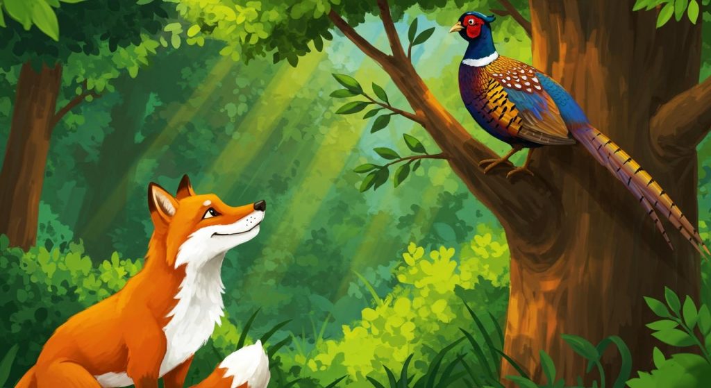 여우와 꿩 – 상황을 판단하라