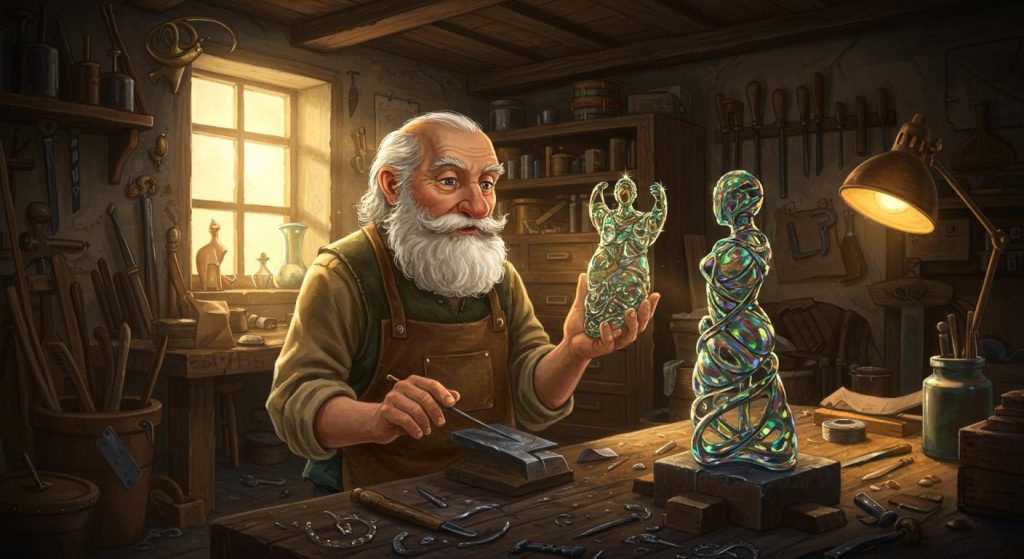 신비한 장인의 작품 – 무엇이 진짜 예술인가?