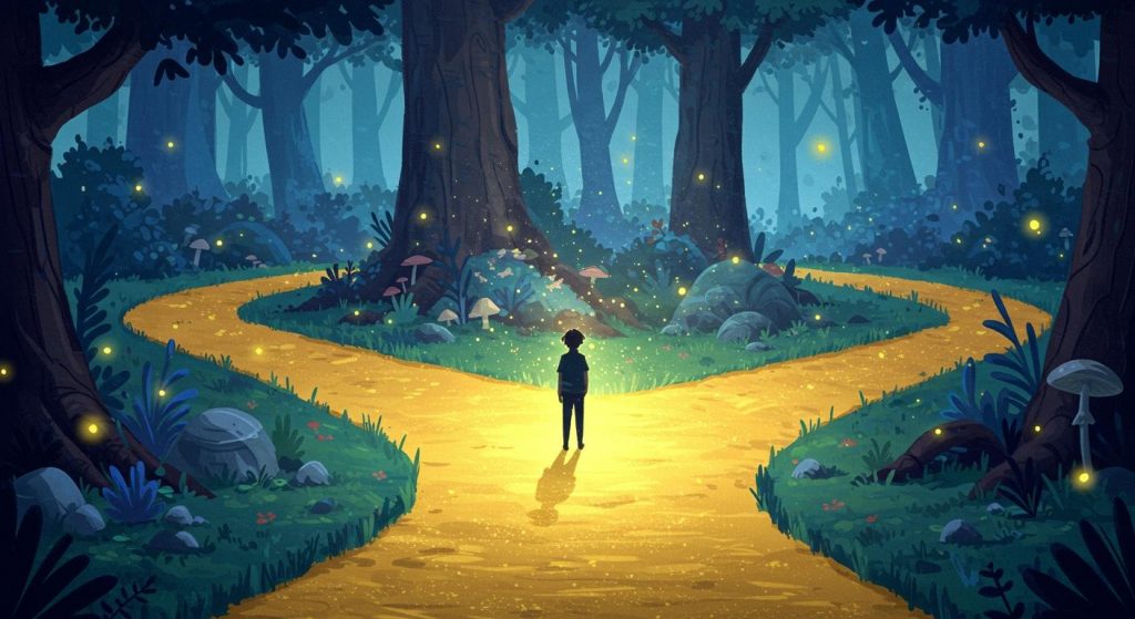 두 갈림길 – 선택이 인생을 결정한다