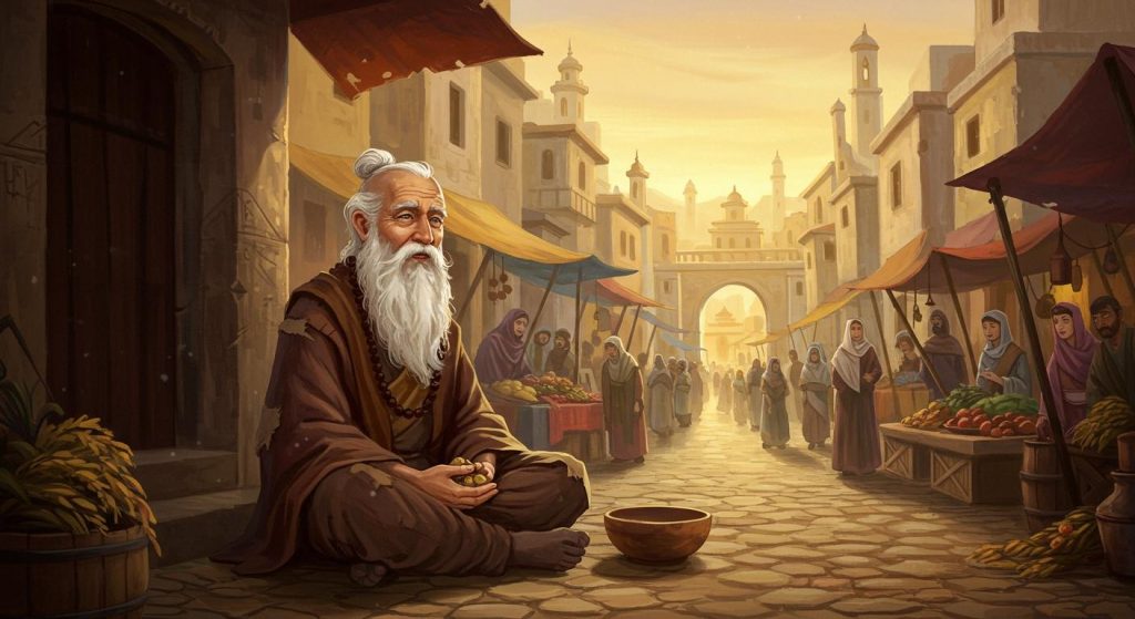 구걸하는 현자 – 자발적 가난의 의미