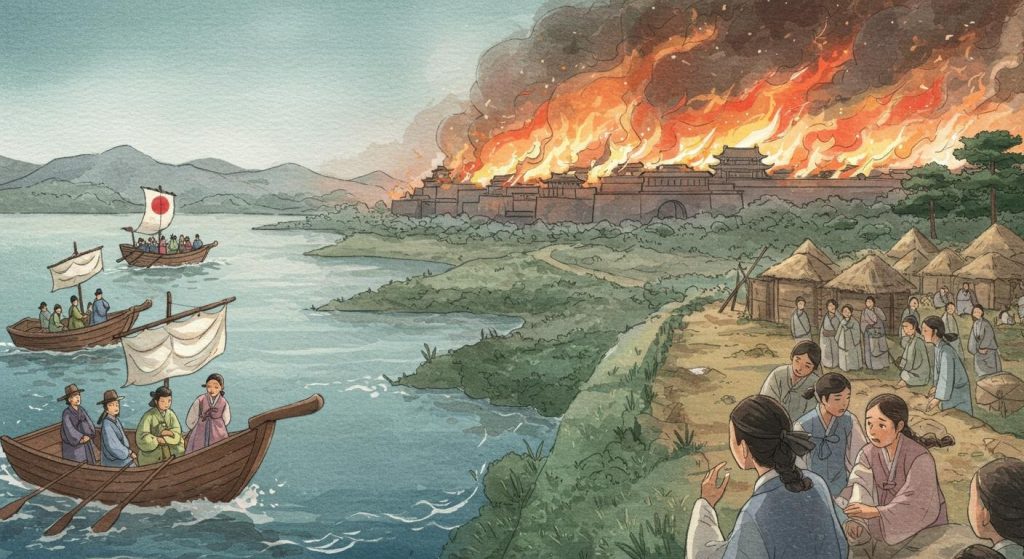 백제 멸망 후의 유민 저항 – 백제 멸망 이후 일본과 신라에 흩어진 유민들의 이야기