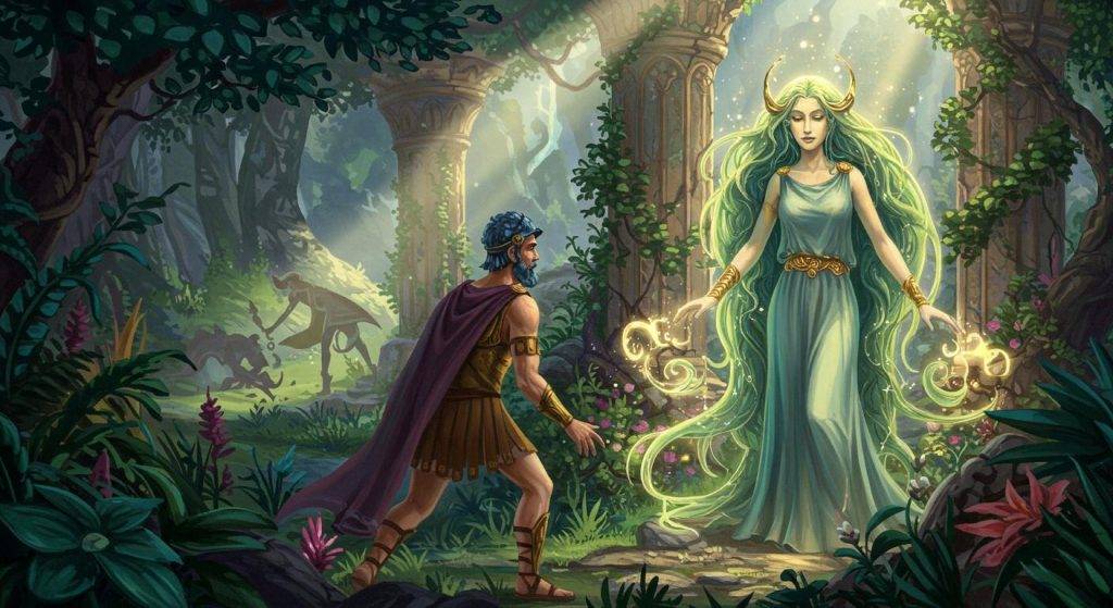 오디세우스와 키르케 – 마녀의 유혹