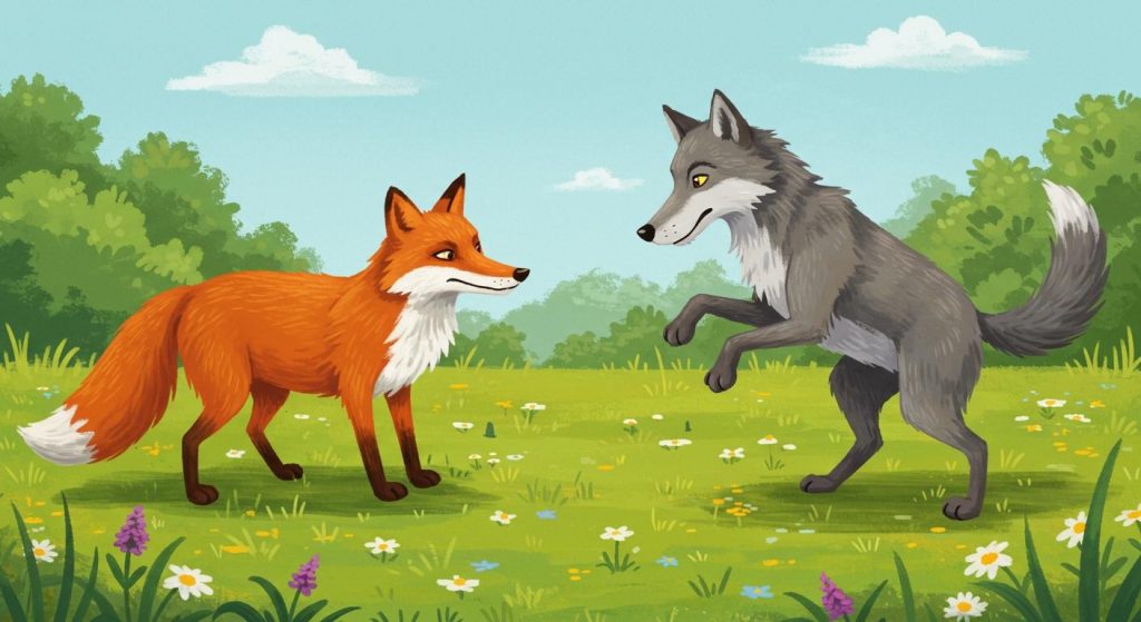 여우와 늑대의 싸움 – 경쟁 속에서도 전략이 중요하다