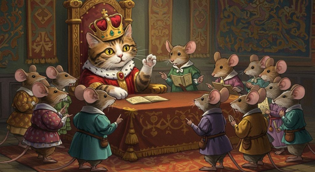 고양이와 쥐들 – 리더를 신중히 선택하라