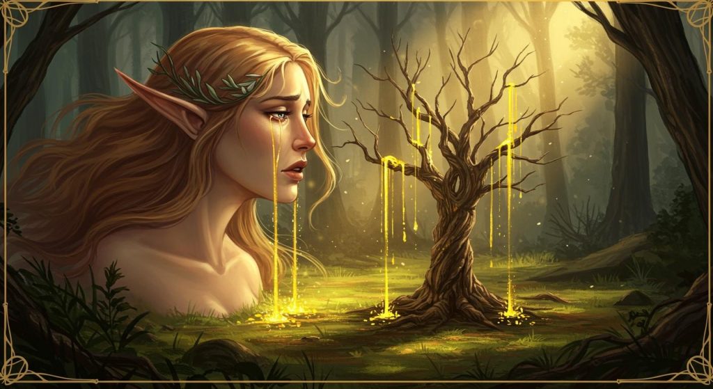 황금빛 눈물 – 슬픔이 만든 기적