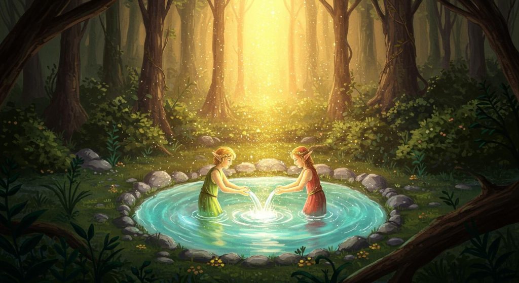 기적의 샘물 – 나눌수록 풍요로워지는 것