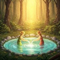 기적의 샘물 – 나눌수록 풍요로워지는 것