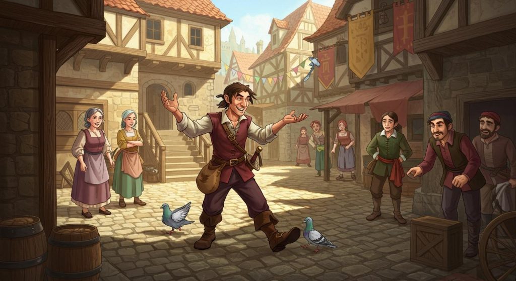 장난꾸러기 도둑 – 유머로 해결된 사건