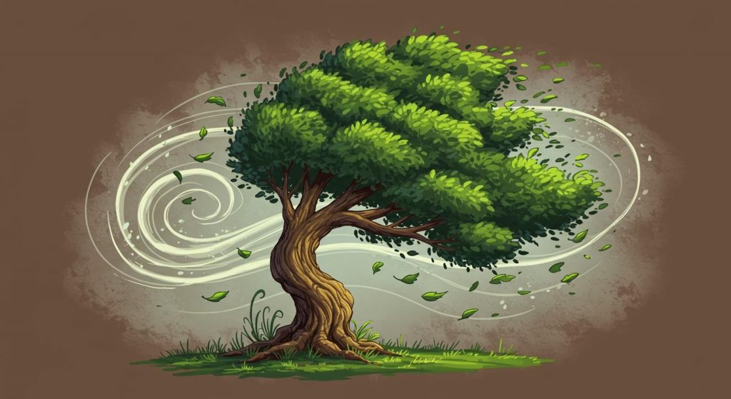 바람과 나무 – 시련이 강하게 만든다