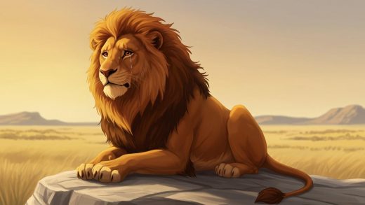 사자의 눈물 – 강함 속의 연약함