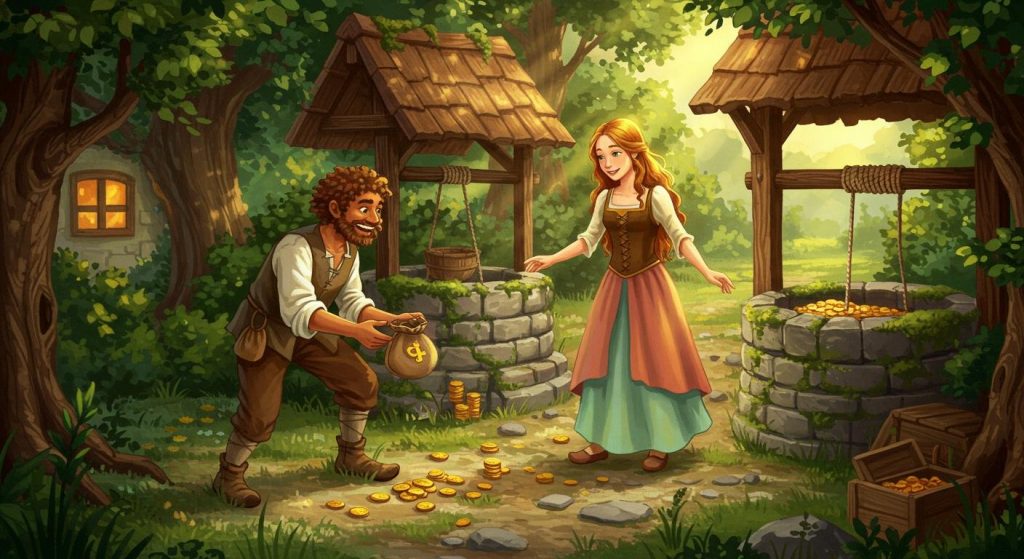 사라진 금화 – 정직한 자에게 돌아온 재산