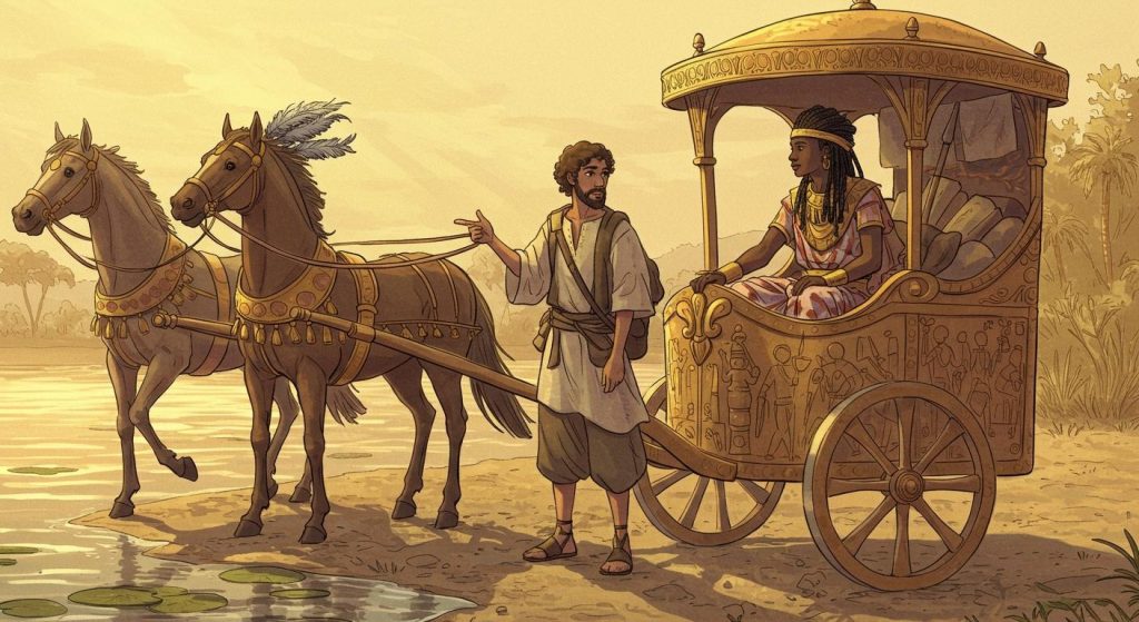 빌립과 에티오피아 내시 (사도행전 8장)