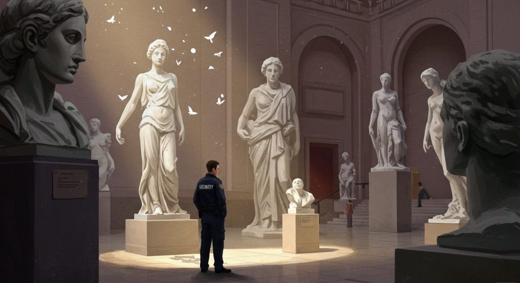 나는 메트로폴리탄 미술관의 경비원입니다 - 패트릭 브링리