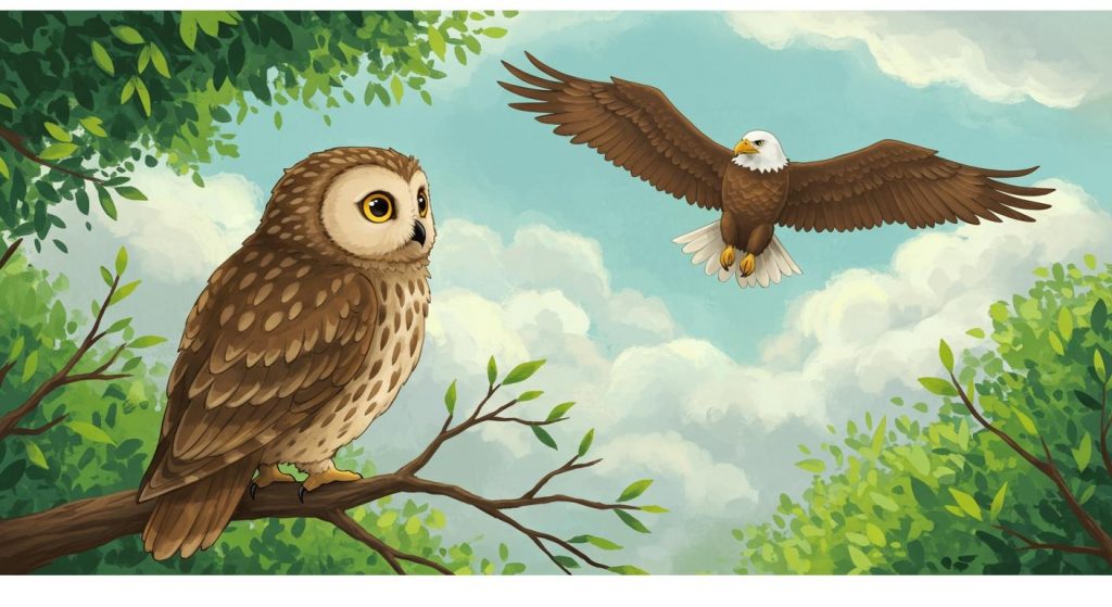 독수리와 올빼미 – 지혜가 중요하다