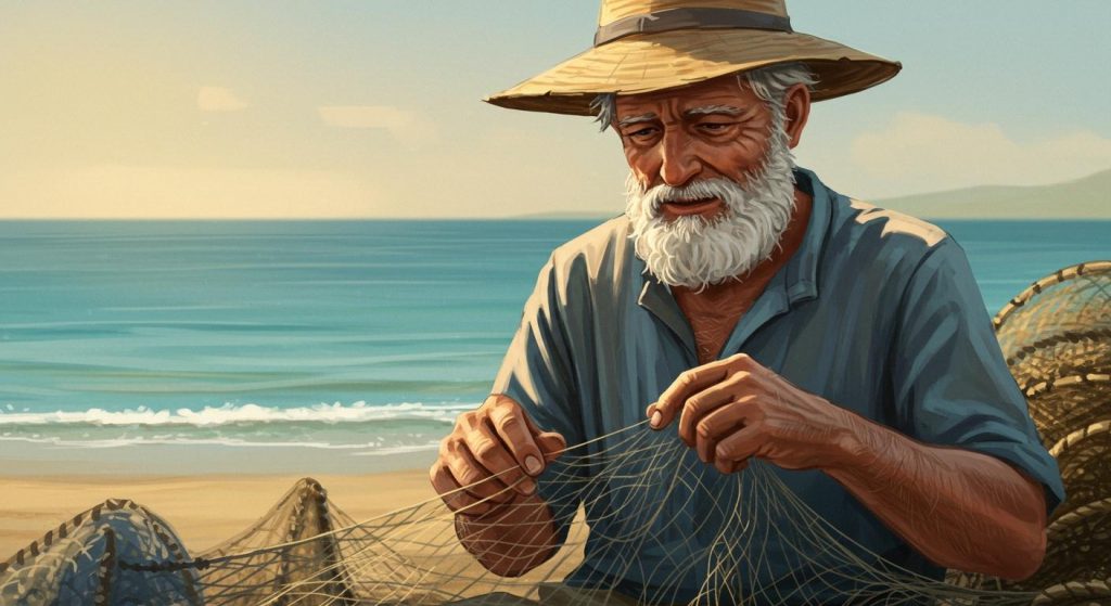늙은 어부의 깨달음 – 작은 것의 소중함