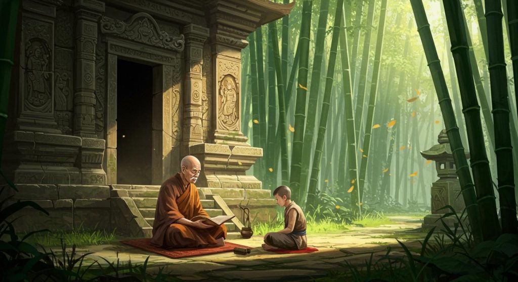 작은 사원의 전설 – 오래된 지혜의 가치