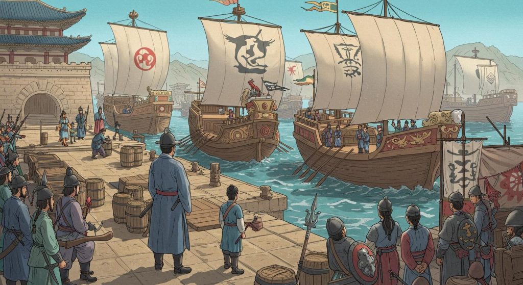 장보고의 해상 왕국 – 신라 말기의 해상 무역을 주도한 장보고의 이야기