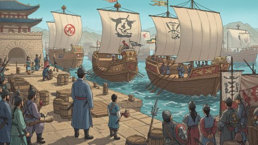 장보고의 해상 왕국 – 신라 말기의 해상 무역을 주도한 장보고의 이야기