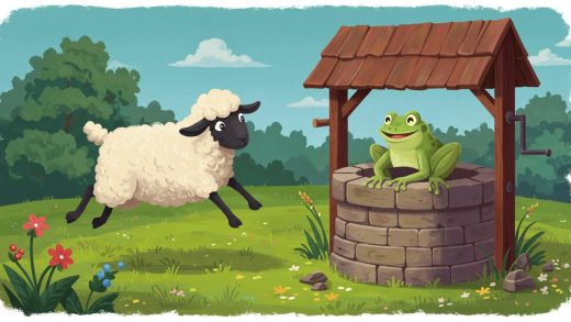 양과 개구리 – 경솔한 행동을 피하라