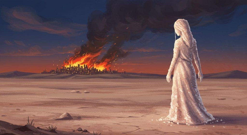 롯의 아내와 소금 기둥 (창세기 19장)