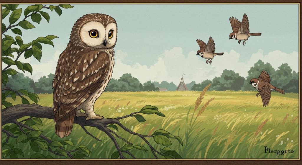 올빼미와 참새 – 신중한 선택이 필요하다