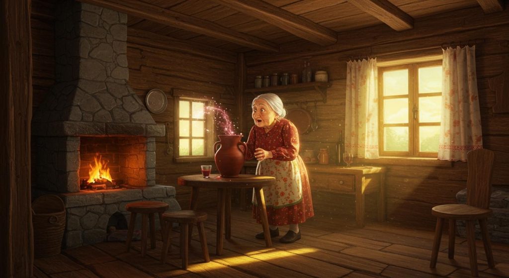 기적의 포도주 – 가난한 집에 찾아온 축복