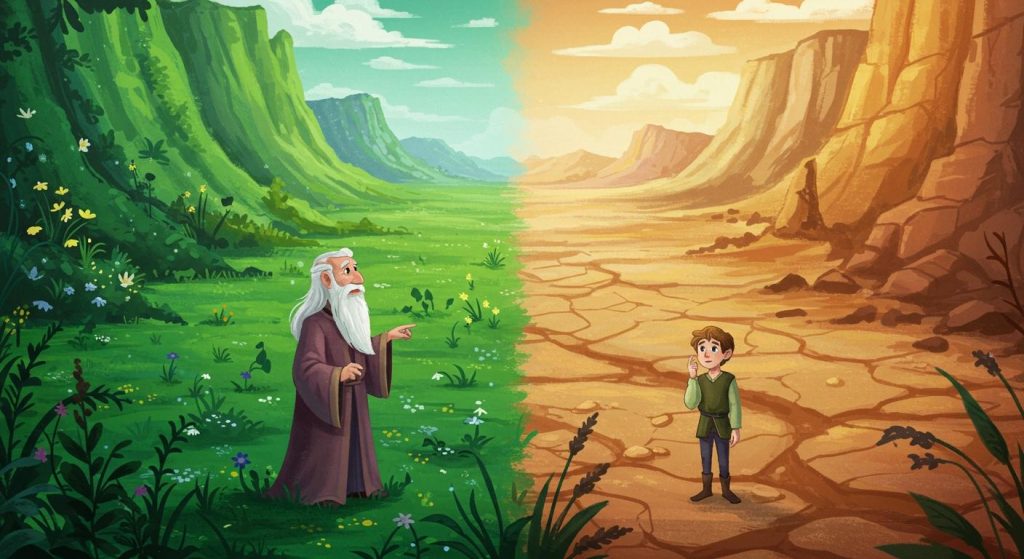 아브라함과 롯의 선택 (창세기 13장)