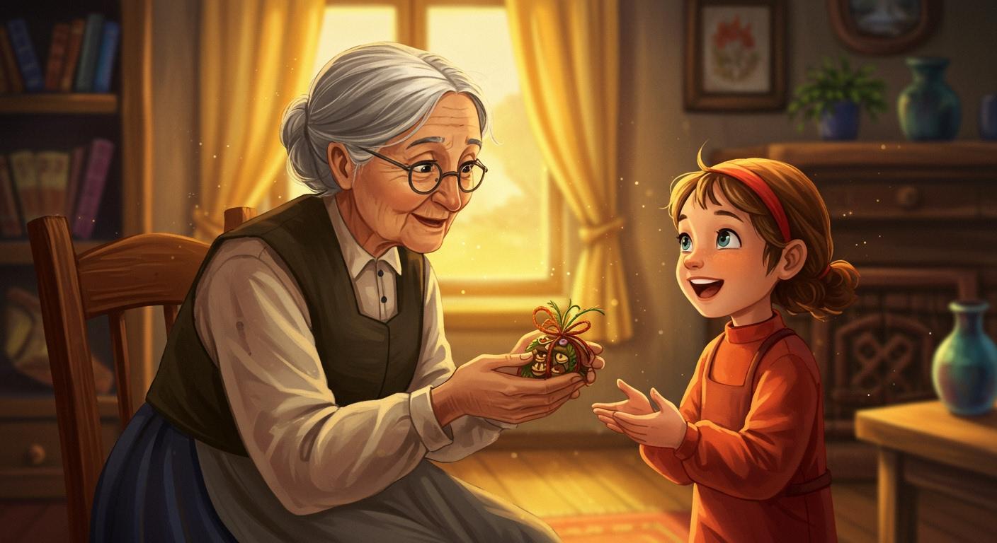 손자의 선물 – 작은 것이 주는 행복