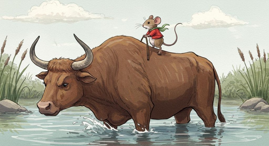 쥐와 황소 – 작은 존재도 큰 영향을 미칠 수 있다