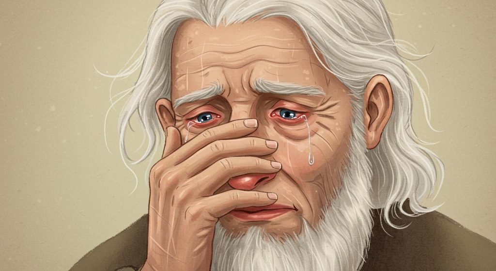 어머니의 눈물 – 후회는 늦는다