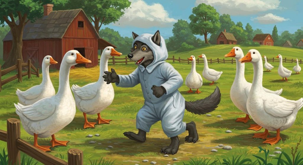 거위와 늑대 – 속임수에 주의하라