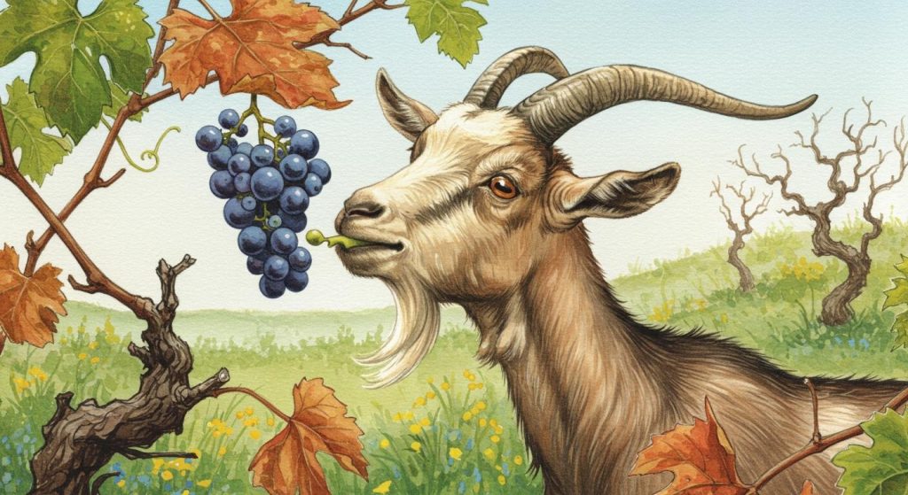 염소와 포도나무 – 배은망덕은 결국 화를 부른다